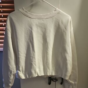 Cozy White Sweatshirt